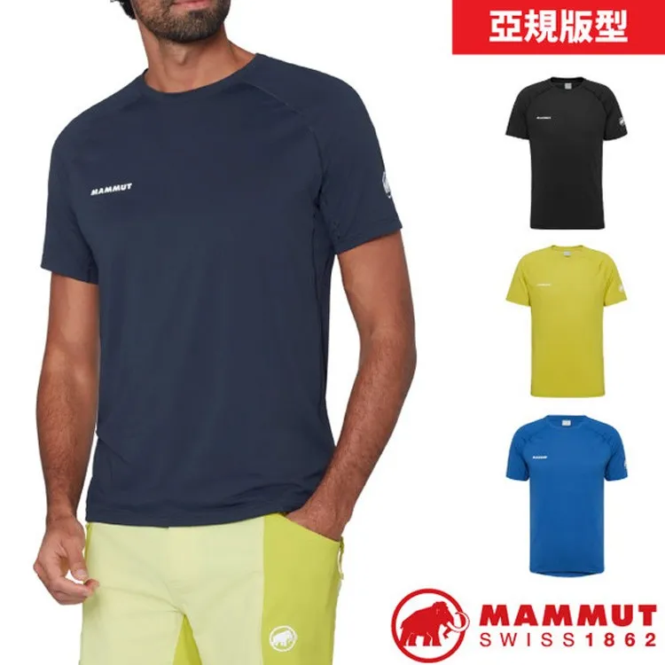 【MAMMUT 長毛象】男 Ducan FL T-Shirt AF 吸濕排汗短袖圓領T恤.運動休閒上衣.套頭衫/ 1017-07380✿30E010